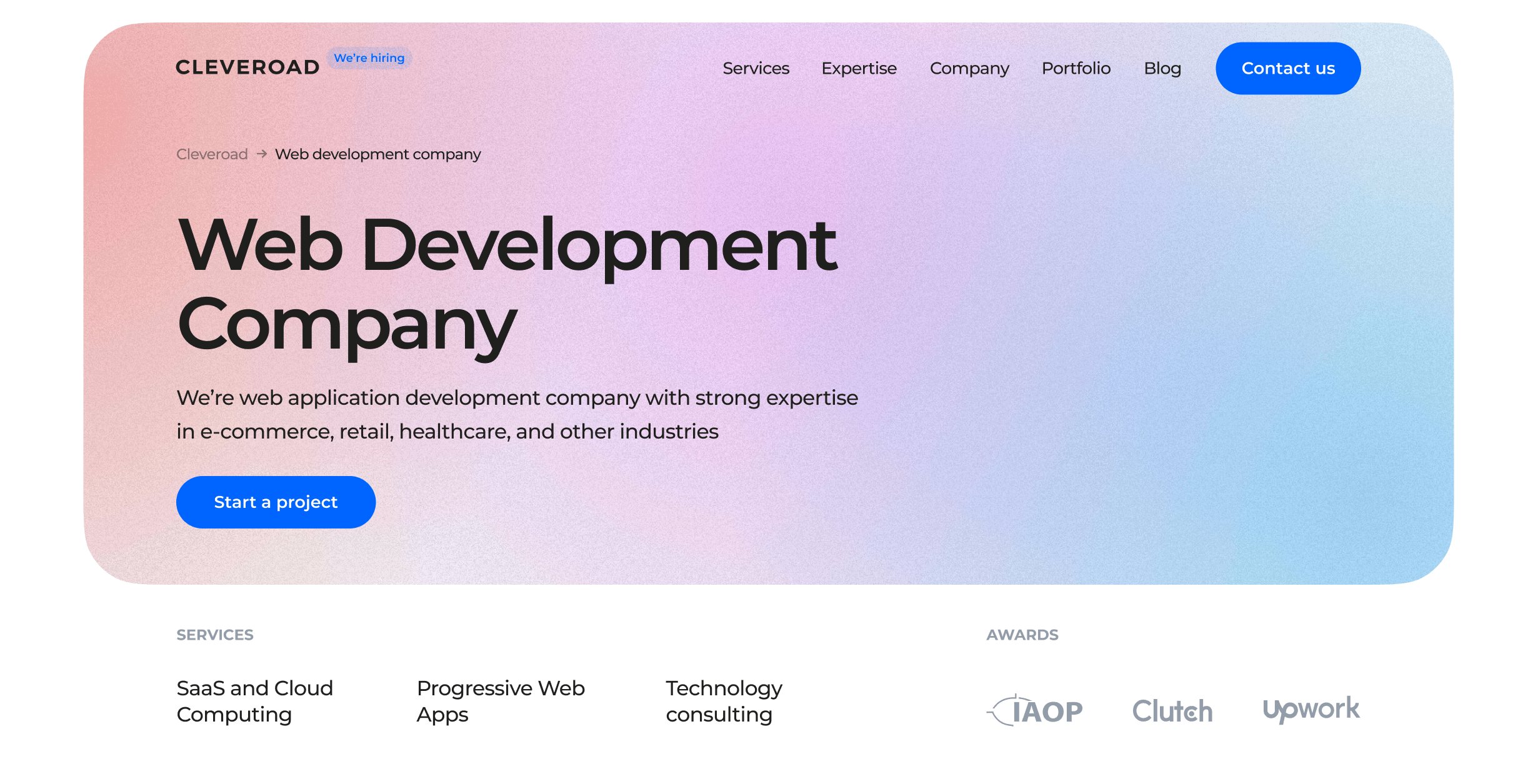 Web Development Company — Cleveroad