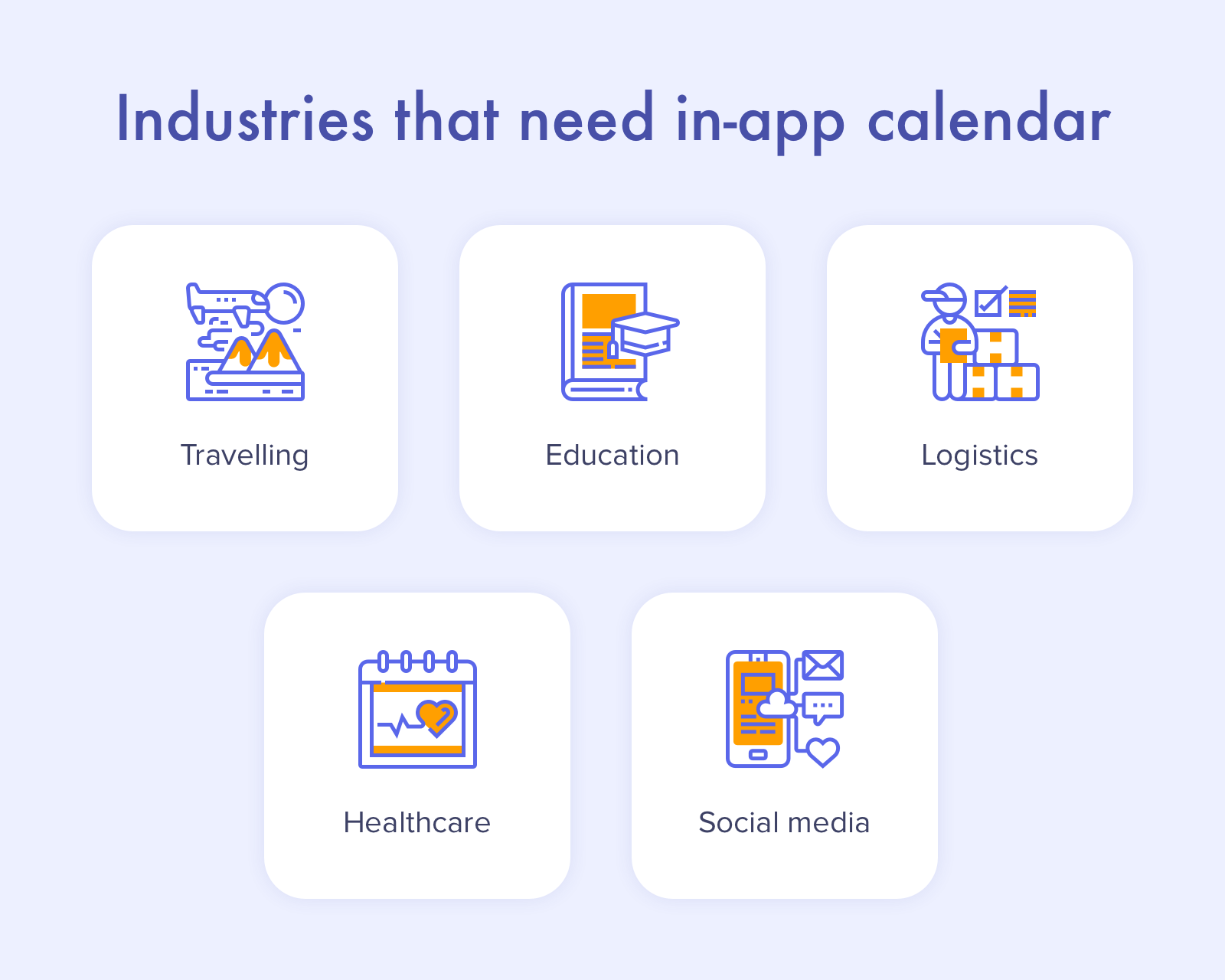 Calendar app development: use cases