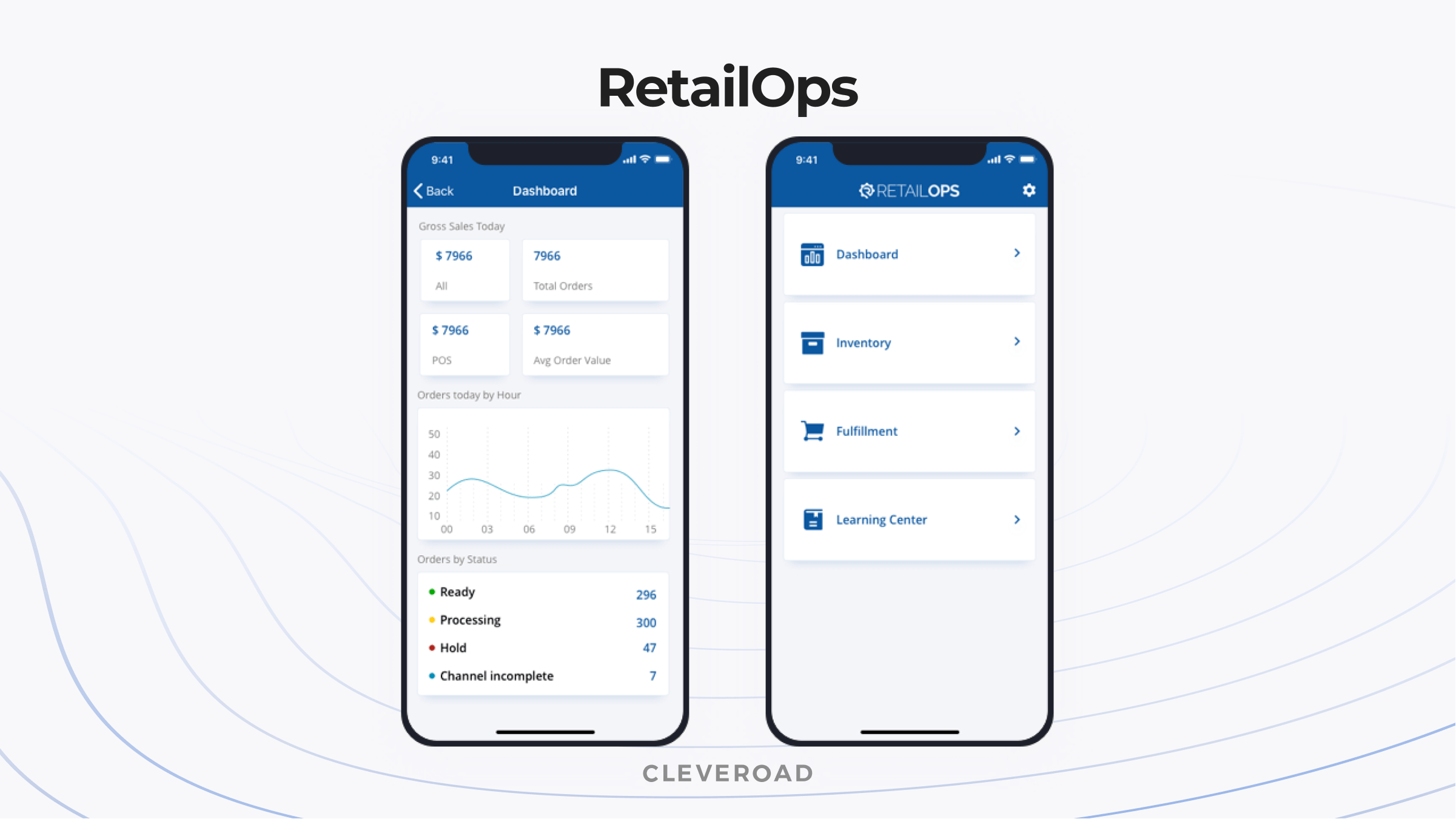 RetailOps mobile design