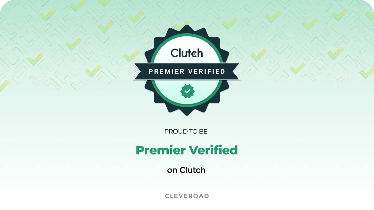 Cleveroad Is Premier Verified on Clutch