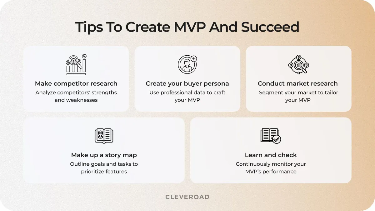 MVP development tips