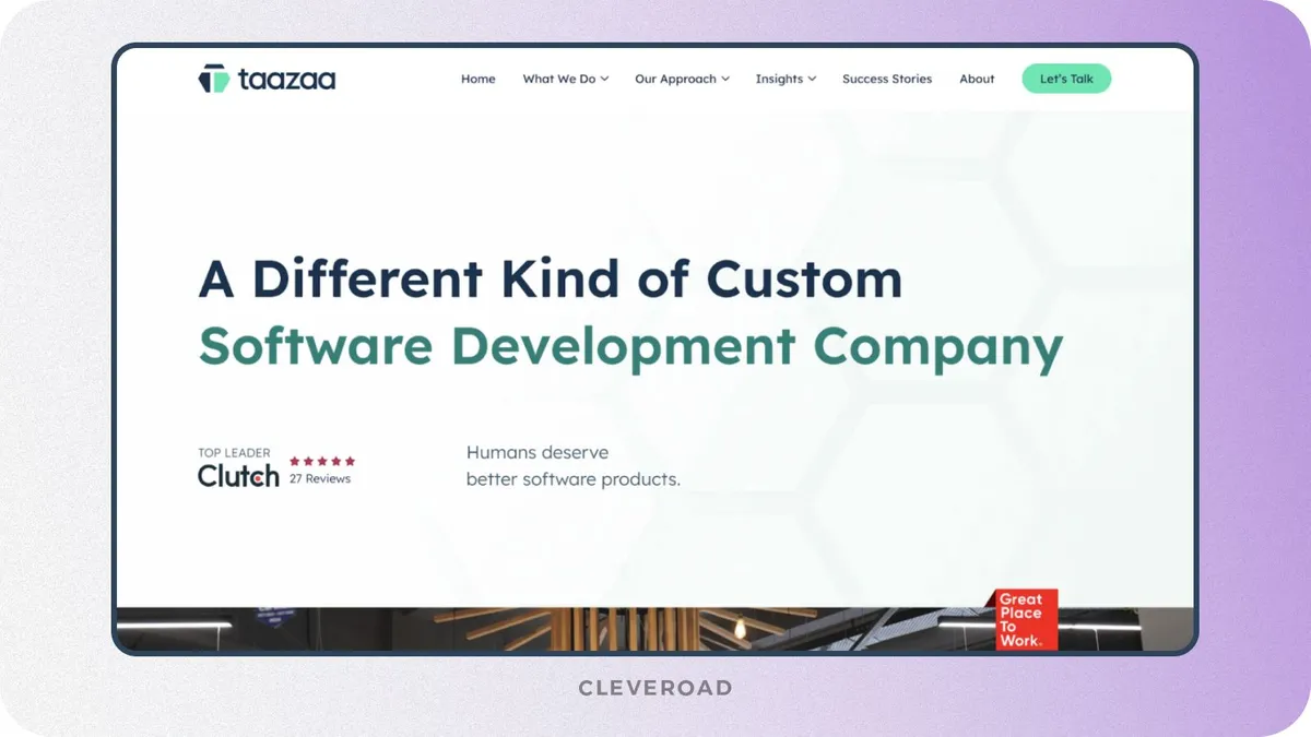 Education software development services provider: Taazaa