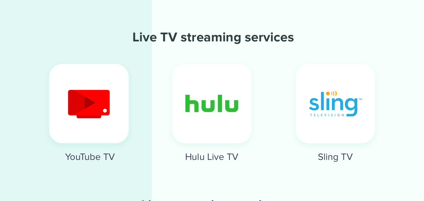 Make a live streaming services: Types of streaming platforms