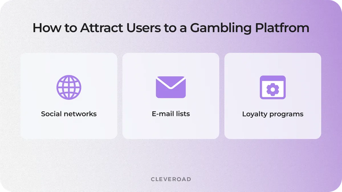 How to attract users to an online casino