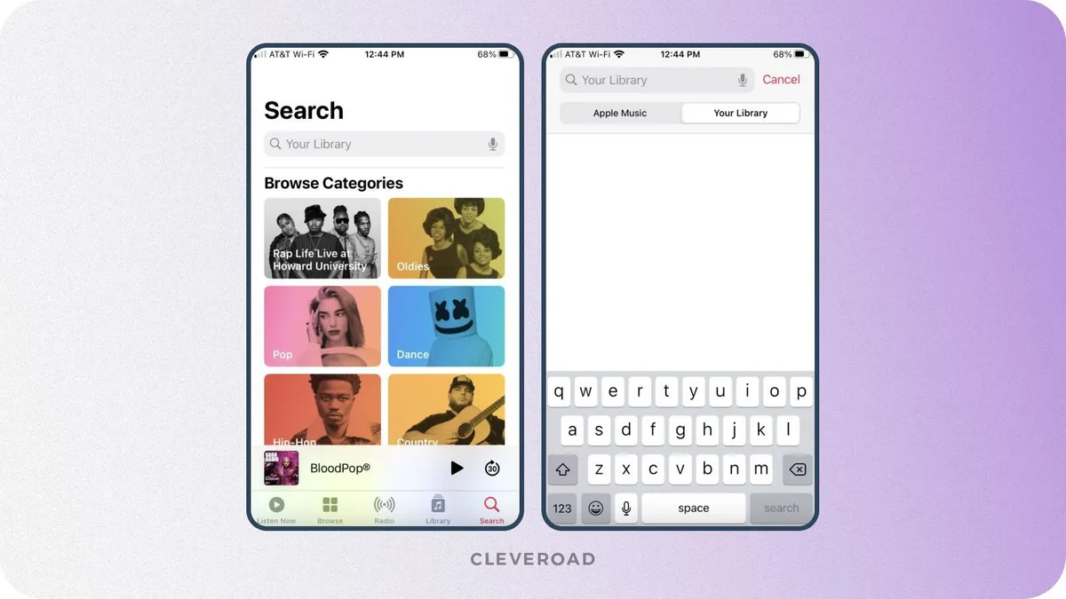 How to build a music streaming app: Music library and search functionality
