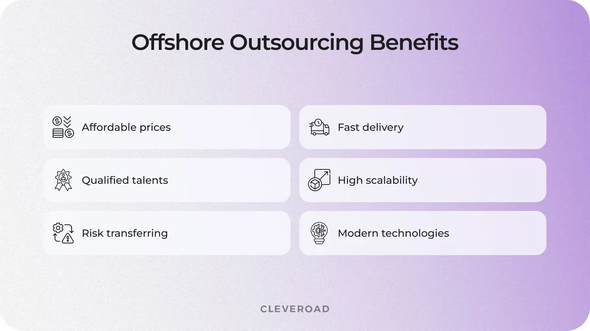 Offshore outsourcing advantages