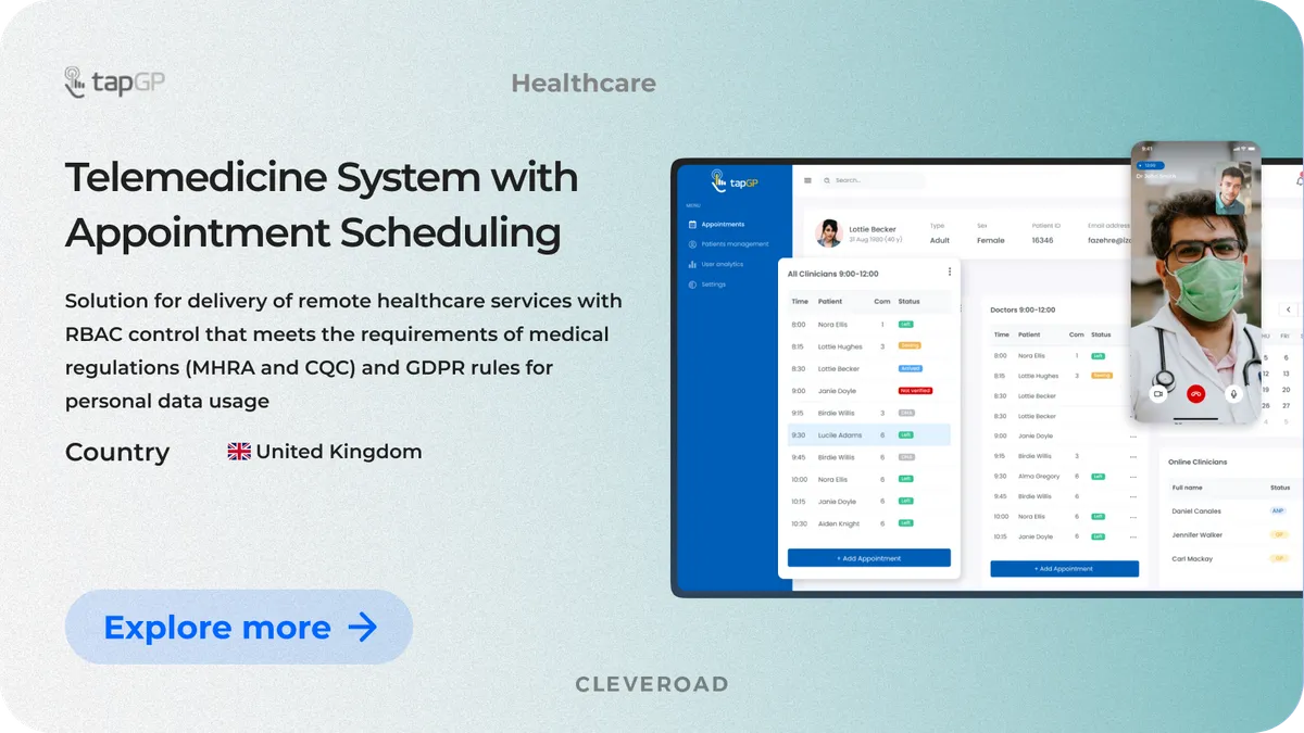 Telemedicine Management System With Appointment Scheduling