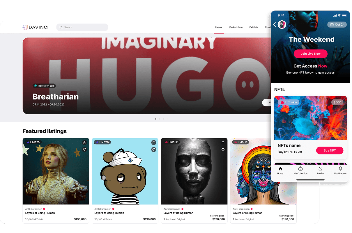 Video-On-Demand Platform for NFT Artists, Fans, and Buyers