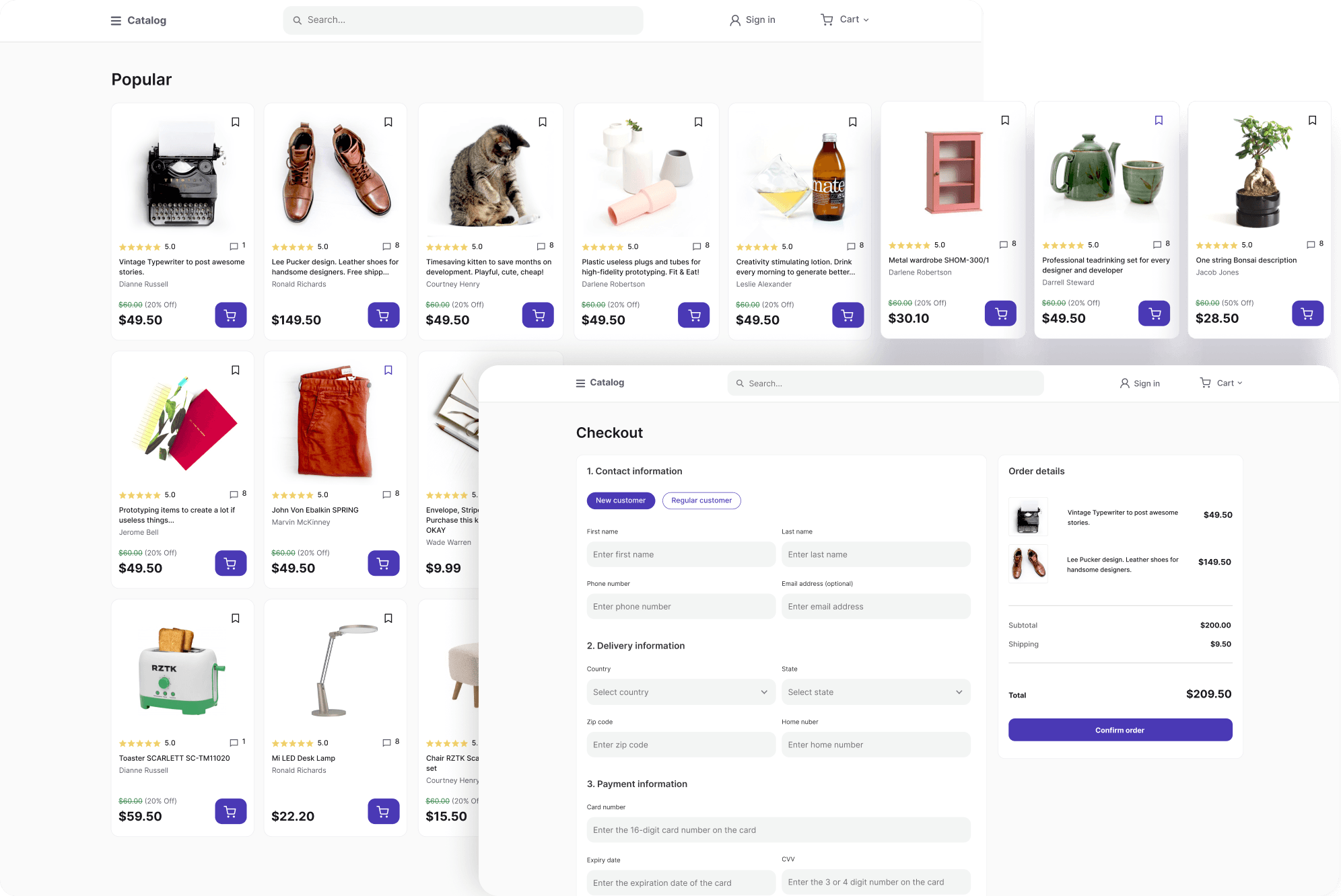 A Web-Based B2C Marketplace Platform